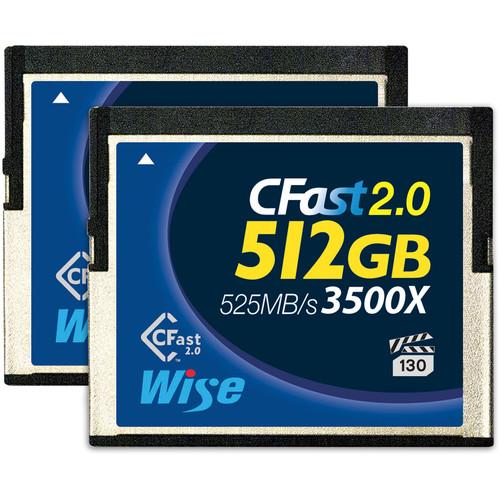 Wise Advanced 512GB CFast 2.0 Memory
