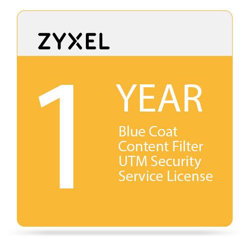 ZyXEL 1-Year Blue Coat Content Filter UTM Security Service License for USG1000 Unified Security Gateway