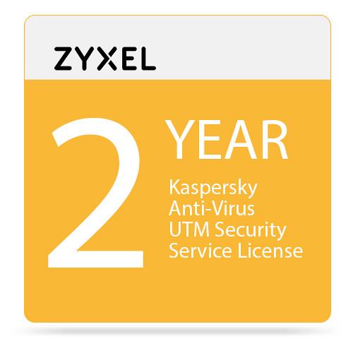 ZyXEL 2-Year Kaspersky Anti-Virus UTM Security Service License for USG40 40W-NB & USG40HE HE-CA Unified Security Gateway
