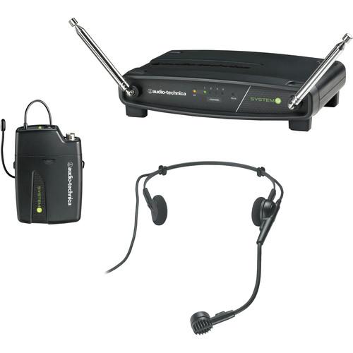 Audio-Technica ATW-901A H System 9 VHF Wireless Unipak System with a PRO 8HEcW Headworn Microphone