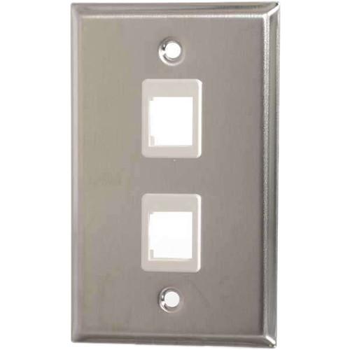 C2G Keystone Single-Gang Wall Plate