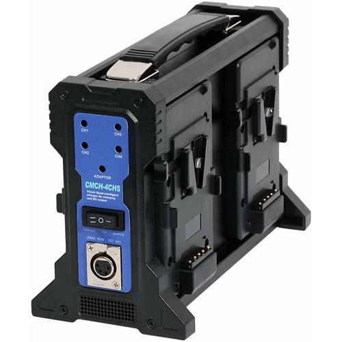 CAMLAST Charger for Four V-Mount Batteries