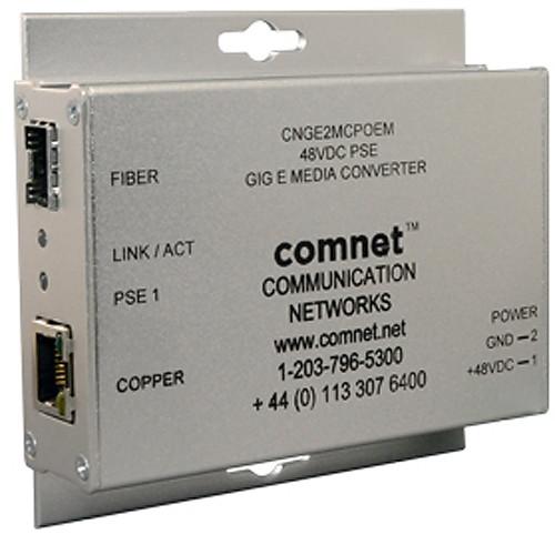 COMNET Small-Sized 2-Port Single-Channel 10 100 1000Mbps Ethernet Media Converter
