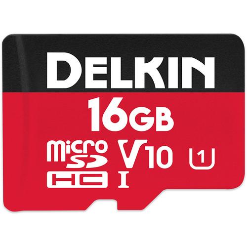 Delkin Devices 16GB Select UHS-I microSDHC Memory Card