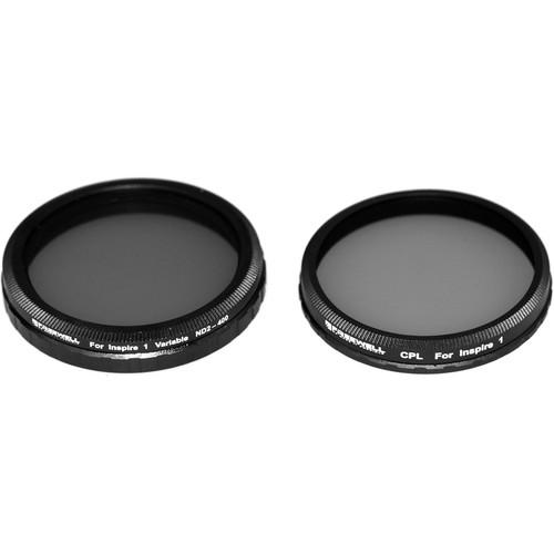 Freewell ND2-400 & CPL Filters with Lens Cleaner & Pouch