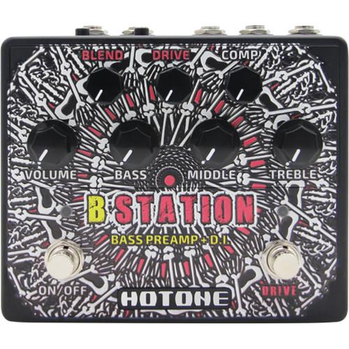 Hotone Performer Series B Station Bass Preamp with Drive and Compression