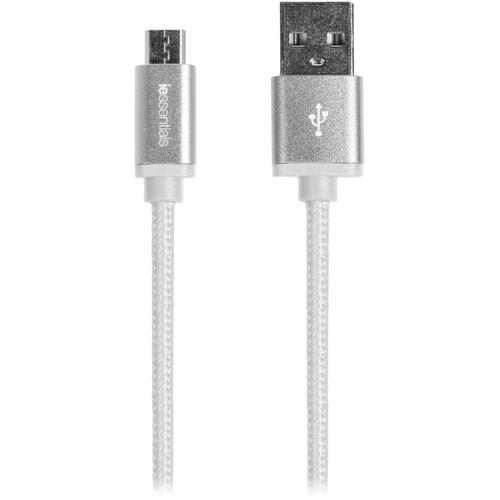 iEssentials Tangle-Free Charge & Sync Micro-USB Cable