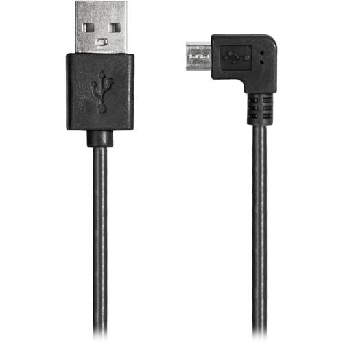 iEssentials USB Type-A Male to Right-Angle Micro-USB Male Cable