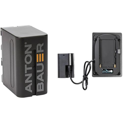 IndiPRO Tools 47Wh Sony L-Series Battery Kit for Blackmagic Pocket Cinema Camera 4K