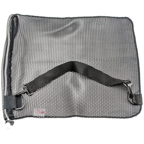 Innovative Scuba Concepts Econo Mesh Drawstring Bag with D-Ring and Shoulder Strap