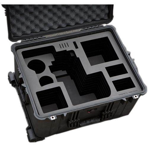 Jason Cases Hard Rolling Case for Sony FS7 Camera & Back Extension Module with Bottomplate