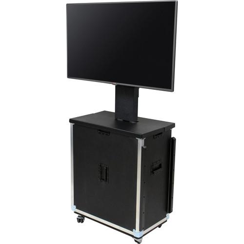 JELCO RotoLift Lite Flight Case for 46-49" Flat Screen Displays