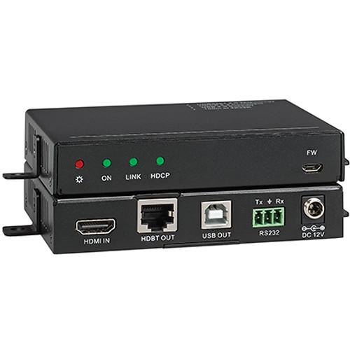 KanexPro 4K HDMI Extender over HDBaseT 2.0 with USB 2.0 KVM