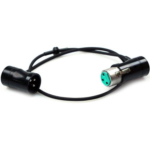 Remote Audio Low-Profile 3-Pin XLR Female to Low-Profile 3-Pin XLR Male Belden Star Quad Balanced Jumper Cable