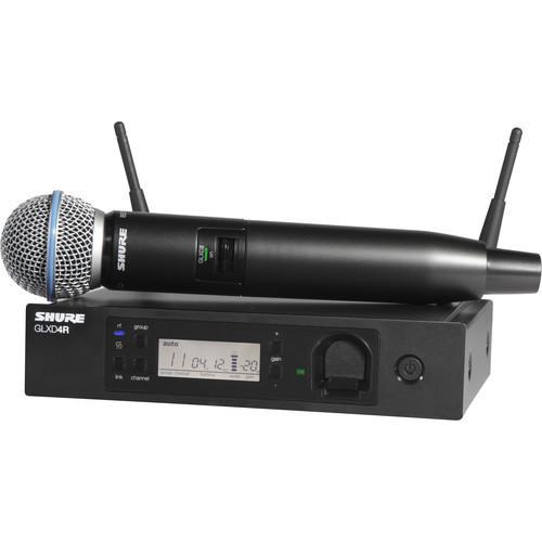 Shure GLXD24R B58 Handheld Wireless System with Beta 58A Microphone