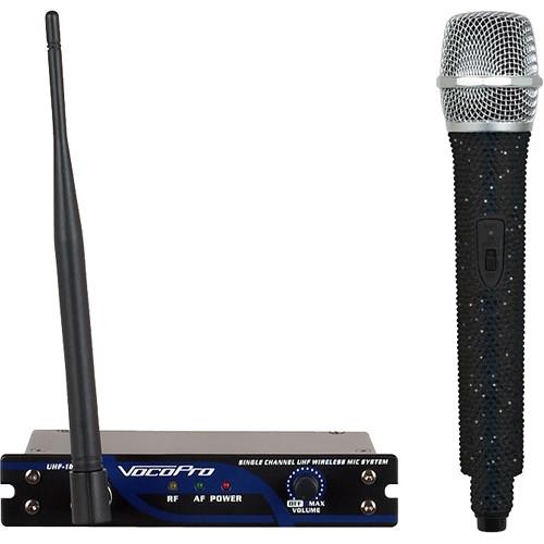 VocoPro UHF-18-I-Diamond Single-Channel Handheld Wireless Microphone System