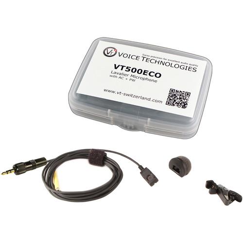 Voice Technologies VT500ECO Omnidirectional Miniature Lavalier Microphone Economy Package