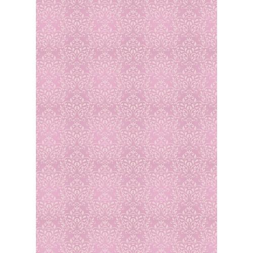 Westcott Leafy Damask Art Canvas Backdrop with Grommets