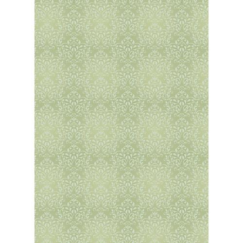 Westcott Leafy Damask Art Canvas Backdrop with Grommets