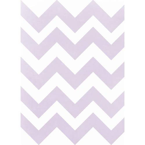 Westcott Pastel Chevron Art Canvas Backdrop with Grommets