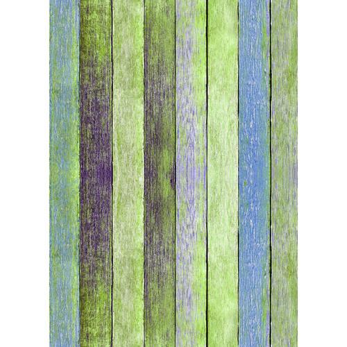 Westcott Rustic Wood Matte Vinyl Backdrop with Grommets