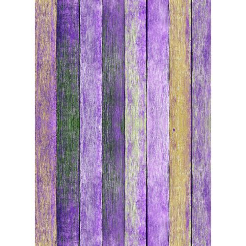 Westcott Rustic Wood Matte Vinyl Backdrop with Grommets