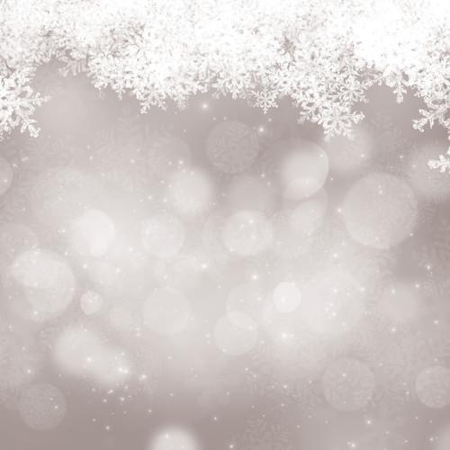 Westcott Snowy Bokeh Art Canvas Backdrop with Hook-and-Loop Attachment