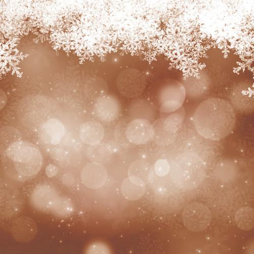 Westcott Snowy Bokeh Matte Vinyl Backdrop with Hook-and-Loop Attachment