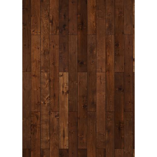Westcott Western Wood Art Canvas Backdrop with Grommets