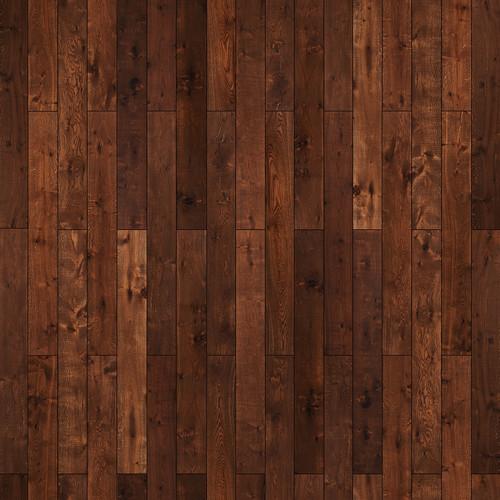 Westcott Western Wood Art Canvas Backdrop with Hook-and-Loop Attachment