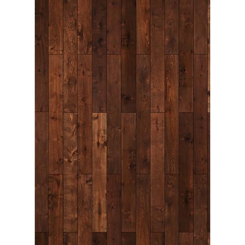 Westcott Western Wood Pattern Matte Vinyl Backdrop with Grommets