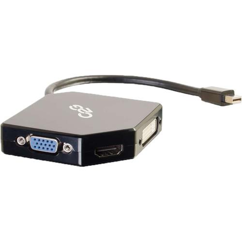 C2G Mini DisplayPort to HDMI DVI VGA Adapter