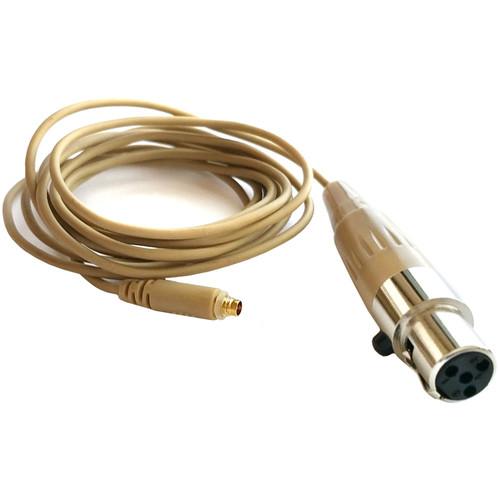 CAD E19SLCD - Replacement Cable for E19SL Headworn Microphone Terminated for Shure Transmitter