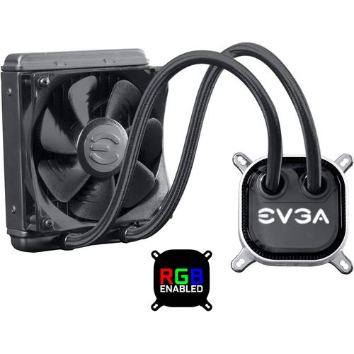 EVGA CLC 120 Liquid CPU Cooler with RGB LED Lighting