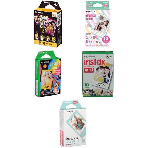 FUJIFILM INSTAX Mini Instant Film 50 Sheet Bundle