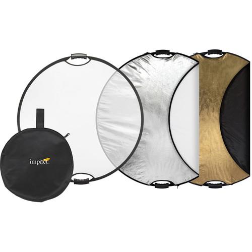 Impact 5-in-1 Collapsible Circular Reflector with Handles