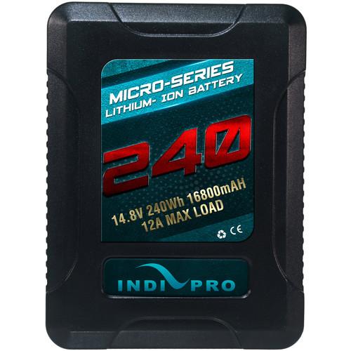 IndiPRO Tools Micro-Series V-Mount Li-Ion Battery