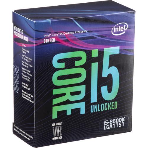 Intel Core i5-8600K 3.6 GHz 6-Core LGA 1151 Processor