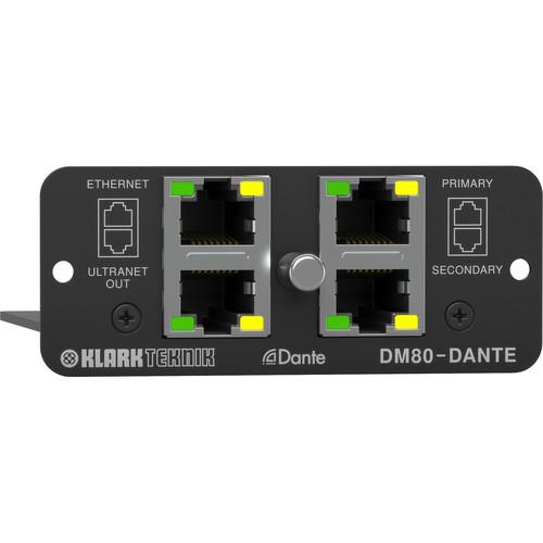 Klark Teknik DM80-DANTE - Dante Expansion Module for DM8000 Processor