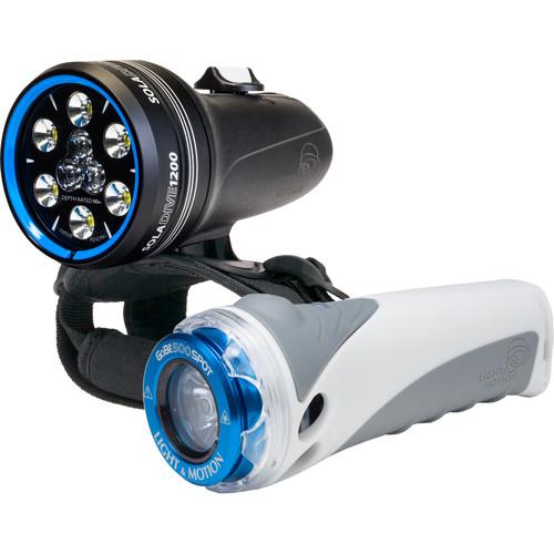 Light & Motion Sola Dive 1200 Combo Kit