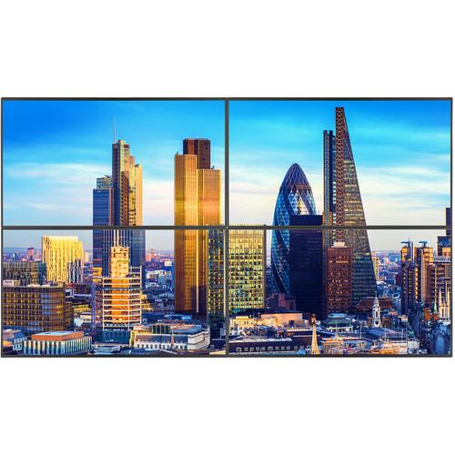 NEC MultiSync EX241UN 2x2 Video Matrix Bundle with Wall Mount