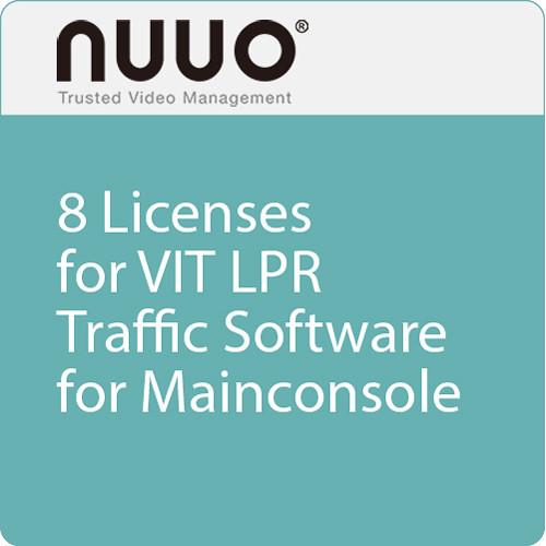 NUUO 8 Licenses for VIT LPR Traffic Software Dongle for Mainconsole