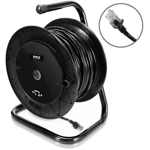 Pyle Pro PCATCBL150 Cat 5 Cable Extension Reel