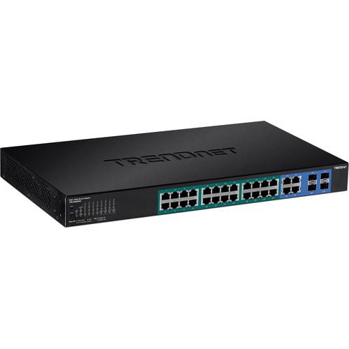 TRENDnet 28-Port Gigabit Web Smart PoE Switch