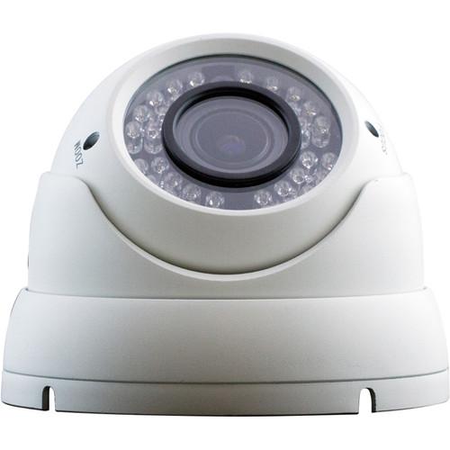 ViewZ 2.1MP AHD Outdoor Dome Camera with 2.8-12mm Varifocal Lens and Night Vision