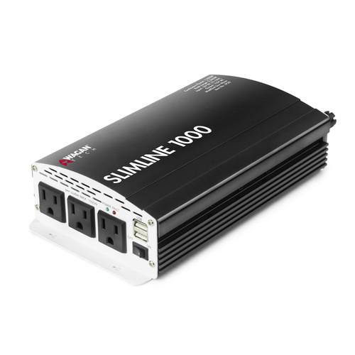 WAGAN SlimLine 1000W 24 VDC to 115 VAC Power Inverter