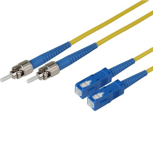 Camplex Duplex ST to Duplex SC Singlemode Fiber Optic Patch Cable