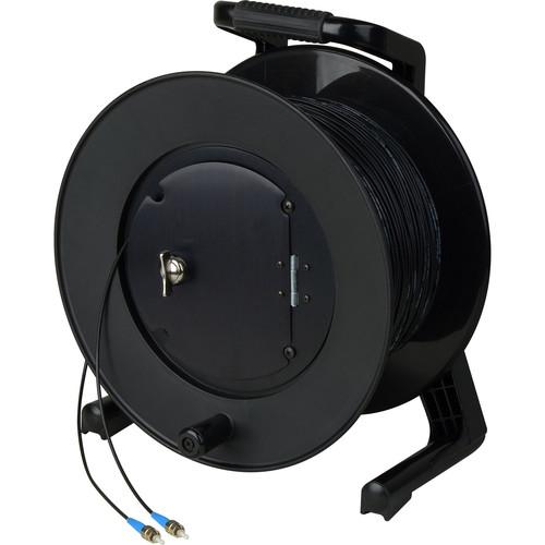 Camplex Simplex Single-Mode ST Fiber Optic Tactical Cable Reel