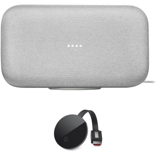 Google Home Max and Chromecast Ultra Kit