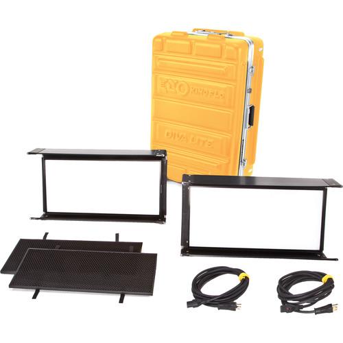 Kino Flo Diva-Lite LED 20 DMX 2-Light Kit with Flight Case